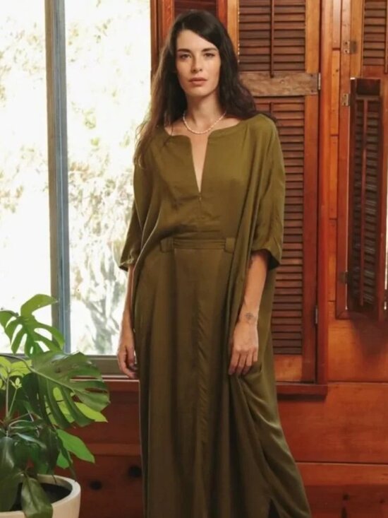 Oddbird Dresses & Skirts - NWT Oddbird Rüya Tunic Olive
